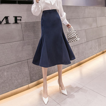 Stílusos női szoknya három színben szabott modellben