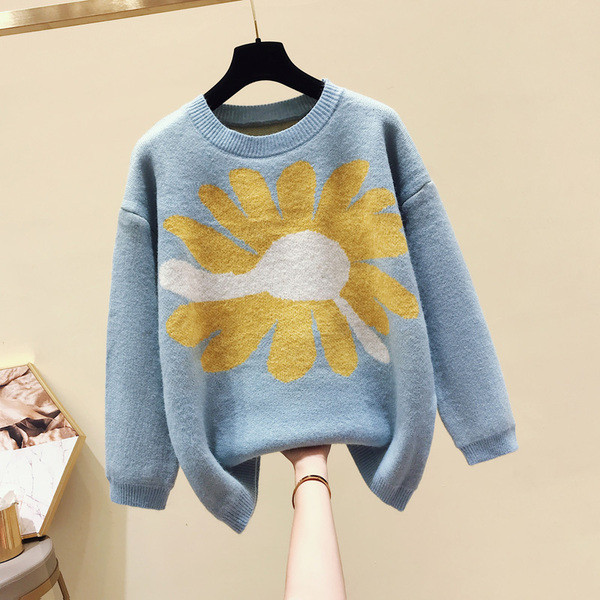 Női alkalmi pulóver három színben