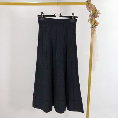 Hosszú kötött szoknya három színben