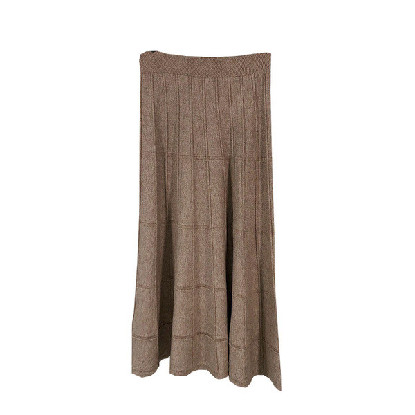 Hosszú kötött szoknya három színben