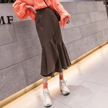 Hosszú női szoknya magas derékkal - három színben