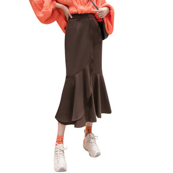 Hosszú női szoknya magas derékkal - három színben