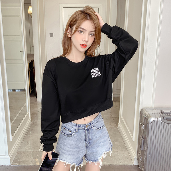 Bluză casual de damă cu inscripții - în patru culori