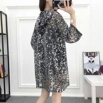 Rochie casual de dama in doua culori cu gluga