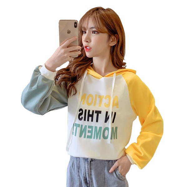 Bluză casual de damă cu cravate și inscripții