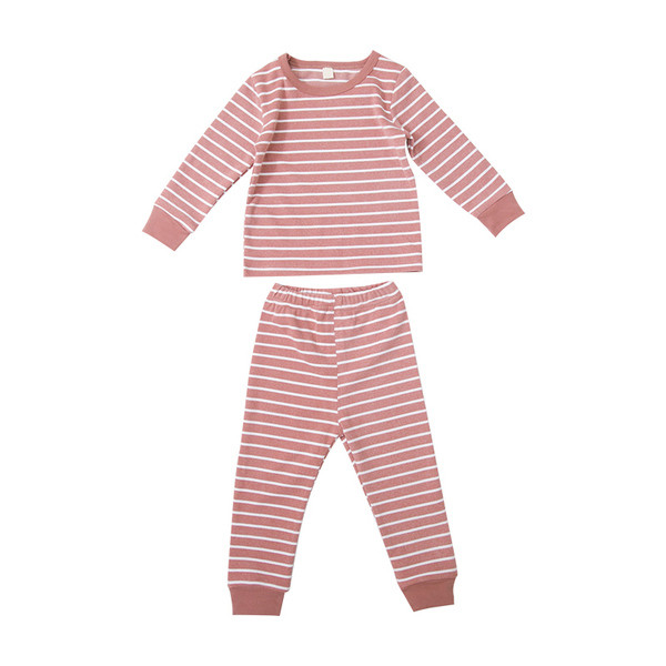 Set zilnic pentru copii în dungi în două culori