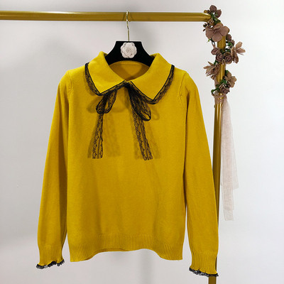 Pulover și guler casual și cravate în multe culori