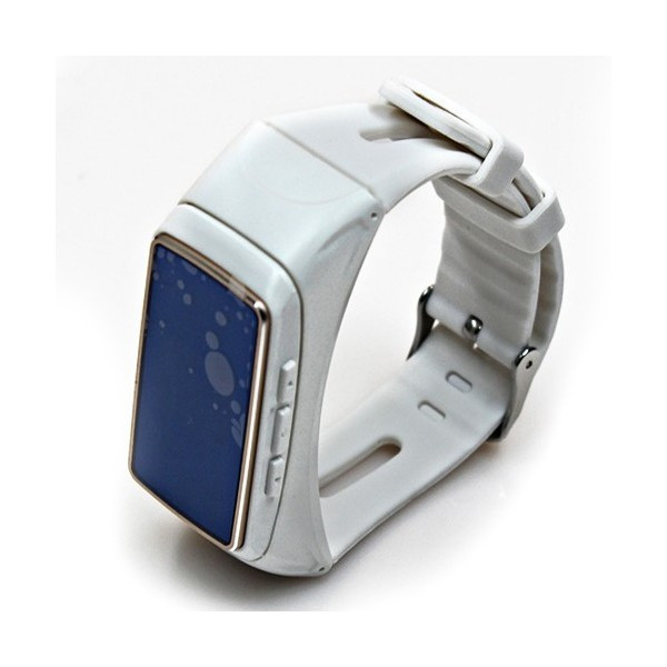 Смарт гривна 2в1 с безжична слушалка Jackom B3 - педометър, сърдечен ритъм, изразходвани калории - бял цвят