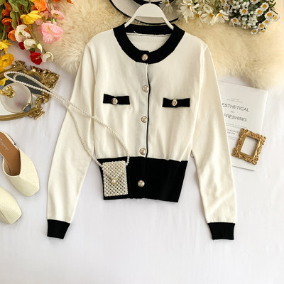 Női alkalmi kardigán gombokkal, három színben