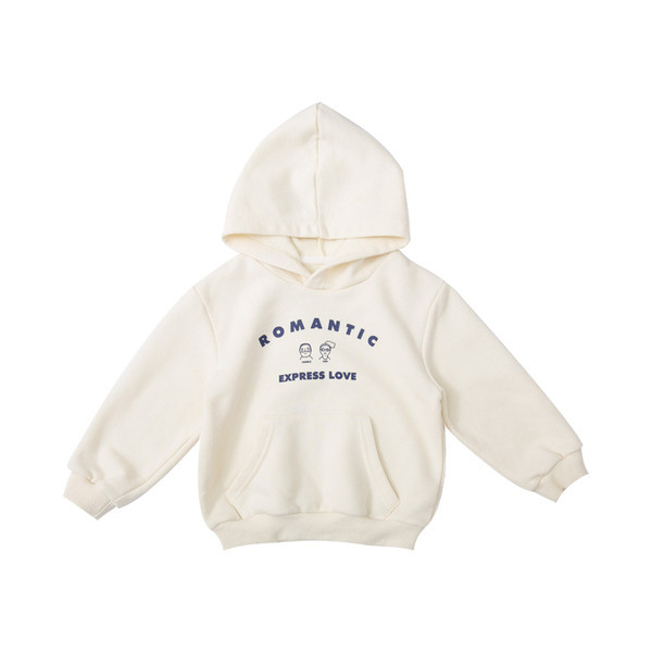 Új modell gyerek pulóver kapucnival és applikációval fiúknak többféle színben