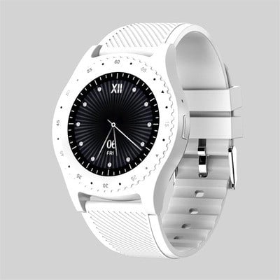 Smart Watch με κάμερα και καλώδιο USB Μοντέλο L9 Συμβατό με Android / IOS - Λευκό