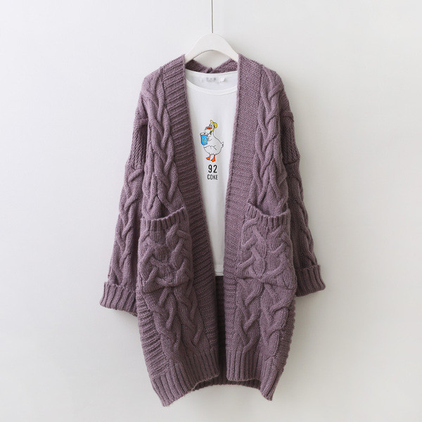 Vesta de iarna dama - model lung in trei culori