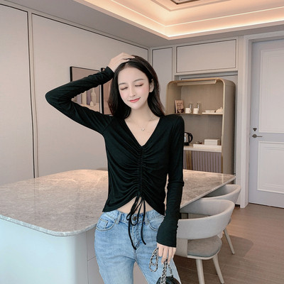 Női alkalmi blúz négy színben nyakkendővel