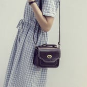 Geanta casual dama din piele ecologica cu maner lung in diferite culori