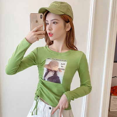 Női blúz három színben rátéttel és megkötővel