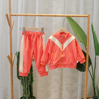 Gyermek szett fiú pulóvernek és nadrágnak két színben