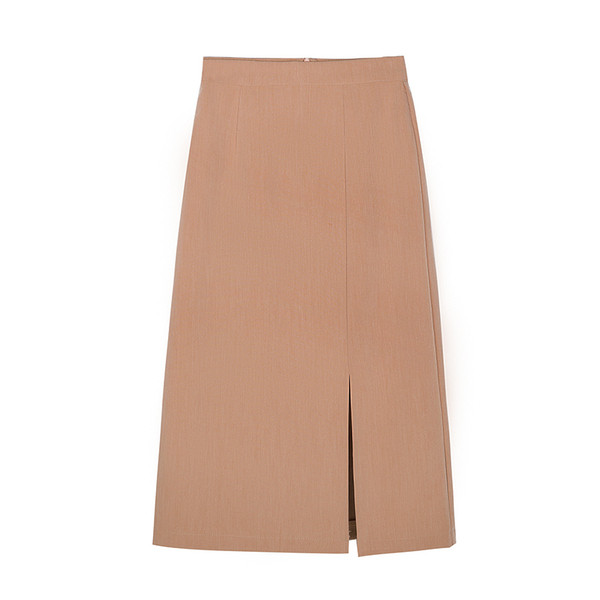 Jelenlegi női hosszú szoknya három színben - egyenes modell