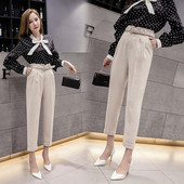 Stílusos női nadrág magas derékkal több színben