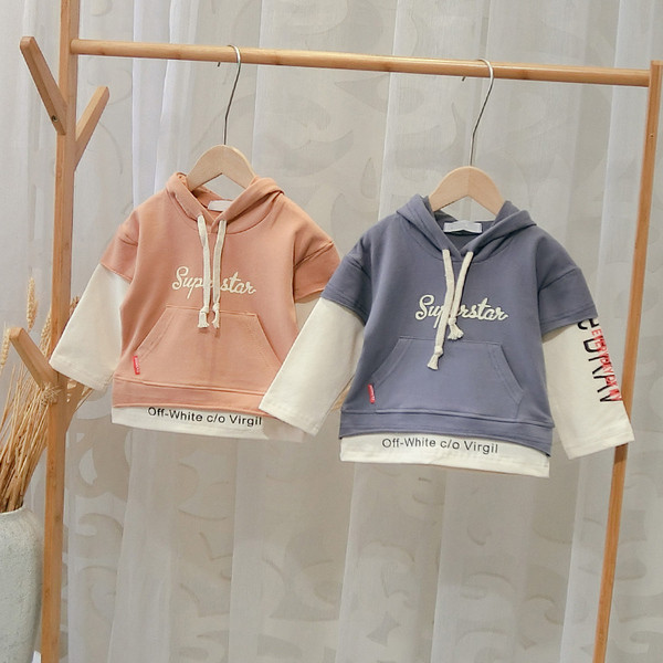 Hanorac sport pentru copii cu buzunare și glugă pentru băieți