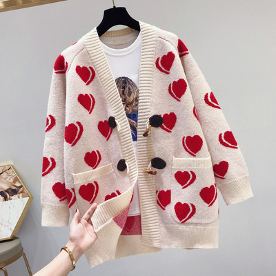 Γυναικεία ζακέτα φαρδύ μοντέλο σε διάφορα χρώματα