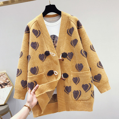 Γυναικεία ζακέτα φαρδύ μοντέλο σε διάφορα χρώματα