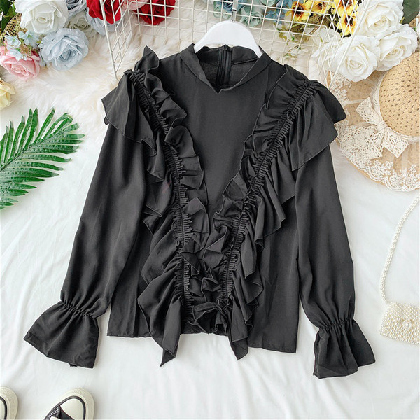 Bluza de dama eleganta in trei culori cu fermoar