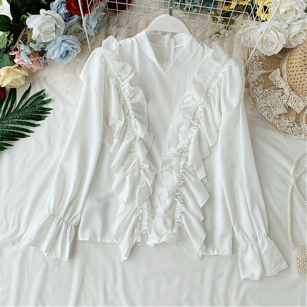 Bluza de dama eleganta in trei culori cu fermoar