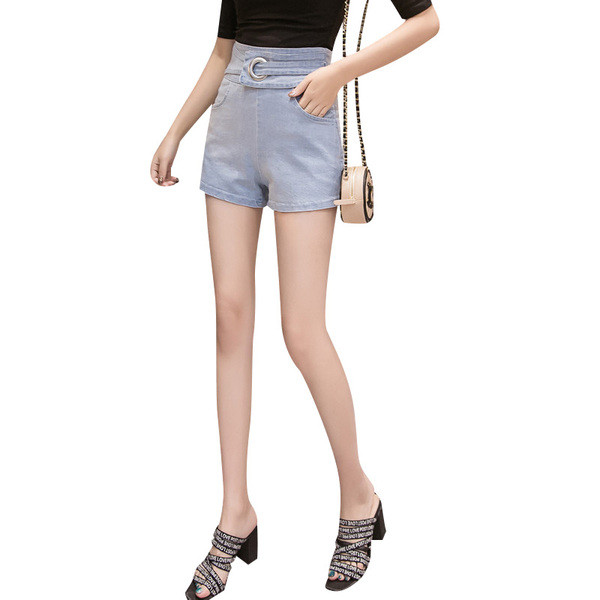 Divatos női rövidnadrág három színben, magas derékkal