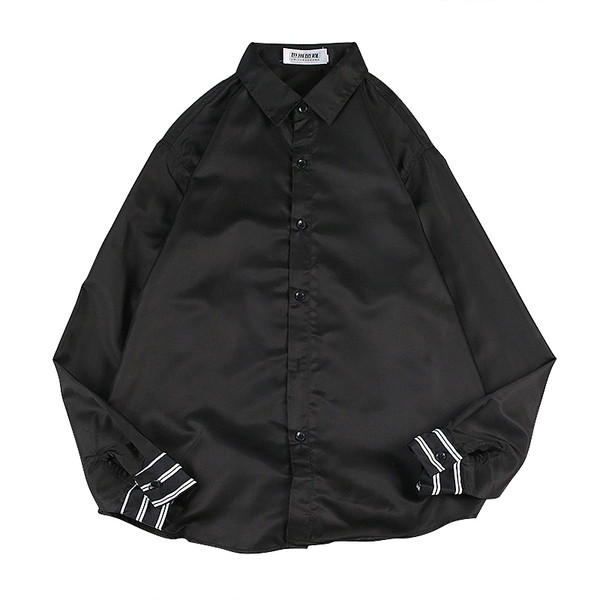 Cămașă pentru bărbați cu mâneci lungi și guler clasic în trei culori