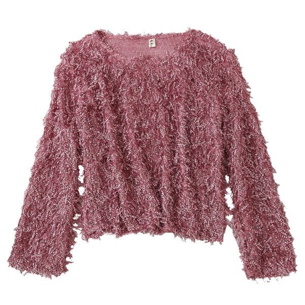 Új modell női blúz több színben O-nyakkal