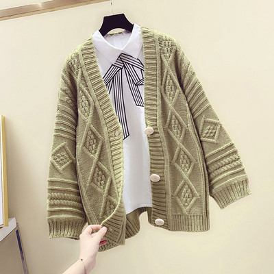 Γυναικείο casual winter cardigan με κουμπιά σε διάφορα χρώματα