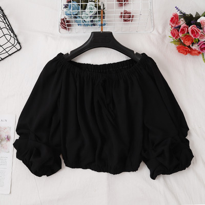 Modern női blúz több színben-nyakkendős