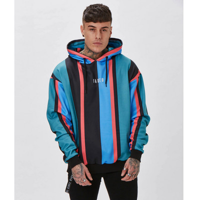 Új modell férfi pulóver felirattal és kapucnival több színben