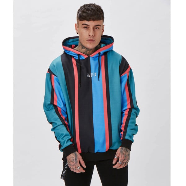 Új modell férfi pulóver felirattal és kapucnival több színben