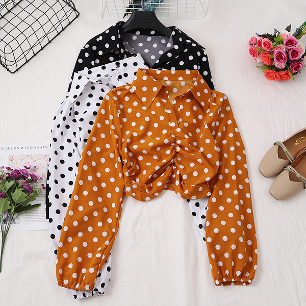 Új modell hosszú ujjú női ing - három színben