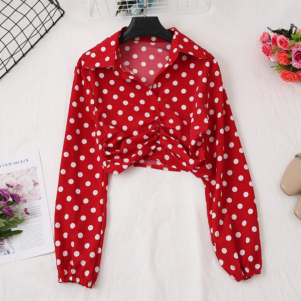 Új modell hosszú ujjú női ing - három színben