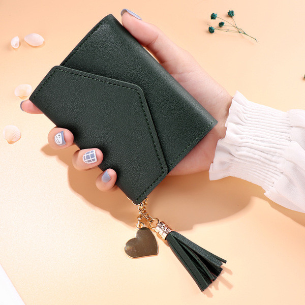 Modern női pénztárca sima modell több színben