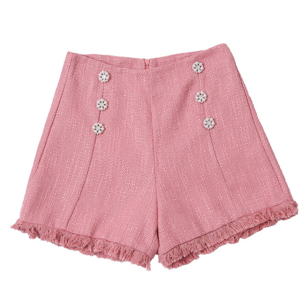 Divatos női nadrág négy színben, gombokkal, magas derékkal