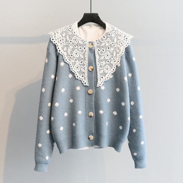 Vesta casual dama cu element de dantela in mai multe culori