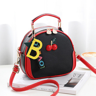 Geanta casual dama cu element 3D si fermoar in mai multe culori