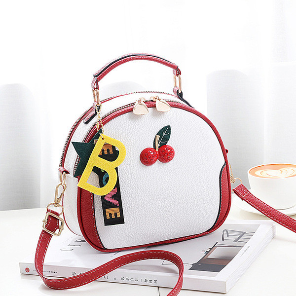 Geanta casual dama cu element 3D si fermoar in mai multe culori