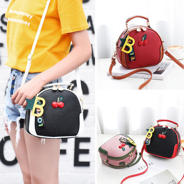 Geanta casual dama cu element 3D si fermoar in mai multe culori