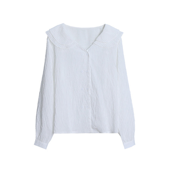 Modern női ing V-nyakkal, két színben