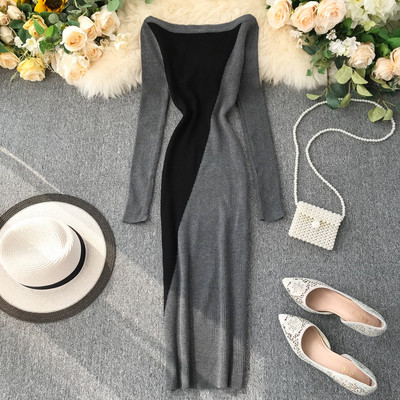 Μακρύ γυναικείο φόρεμα σε διάφορα χρώματα