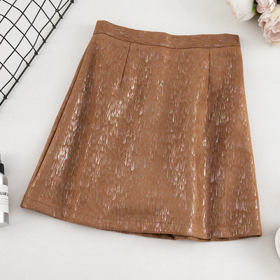 Aktuális női szoknya magas derékkal - négy színben