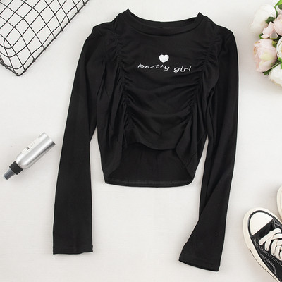 Bluză de damă modernă în trei culori cu inscripție