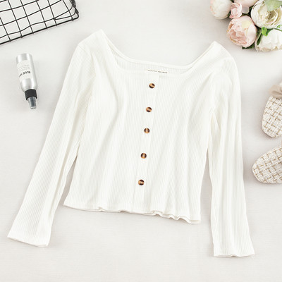 Νέο μοντέλο γυναικείο μπλούζα σε διάφορα χρώματα με κουμπιά