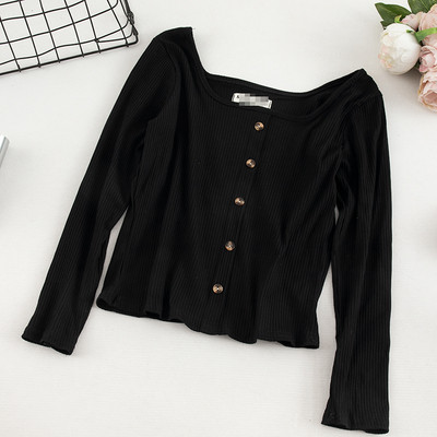 Νέο μοντέλο γυναικείο μπλούζα σε διάφορα χρώματα με κουμπιά