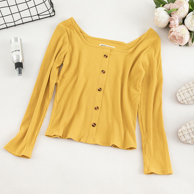 Νέο μοντέλο γυναικείο μπλούζα σε διάφορα χρώματα με κουμπιά