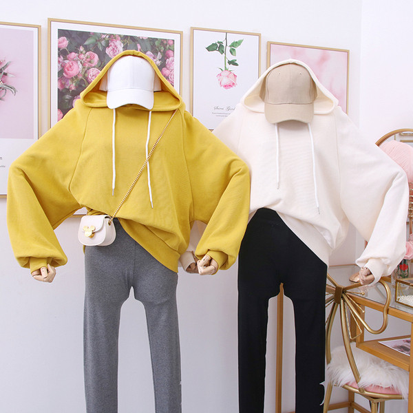 Hanorac modern de damă cu glugă - mai multe culori